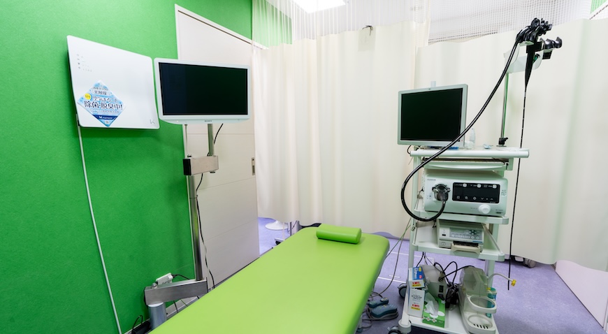 負担軽減の胃カメラ